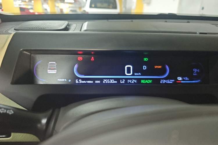 Used Geely Galaxy Panda 2023 Panda Mini 200km Endurance Bear Instrument Cluster