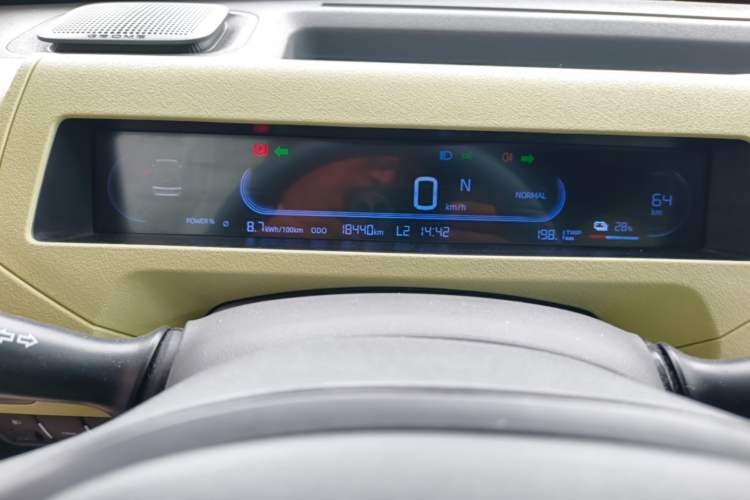 Used Geely Galaxy Panda 2023 Panda Mini 200km Dynamic Bear Instrument Cluster