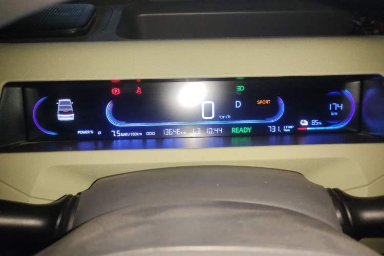 Used Geely Galaxy Panda 2023 Panda Mini 200km Dynamic Bear Instrument Cluster