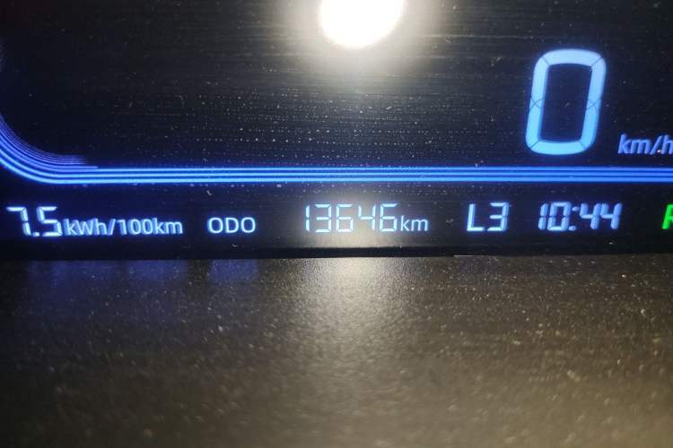 Used Geely Galaxy Panda 2023 Panda Mini 200km Dynamic Bear Odometer Close Up