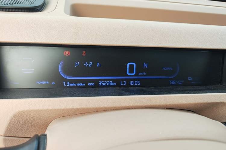 Used Geely Galaxy Panda 2023 Panda Mini 200km Dynamic Bear Instrument Cluster