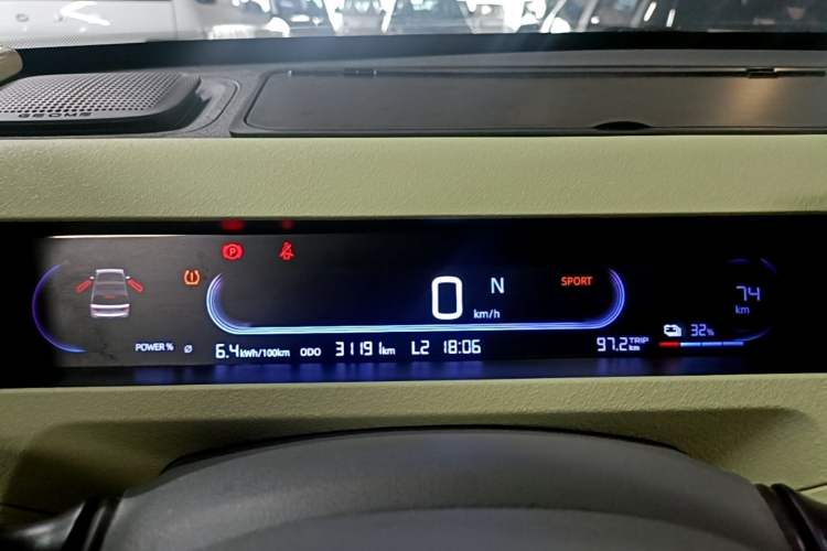 Used Geely Galaxy Panda 2023 Panda Mini 200km Endurance Bear Instrument Cluster