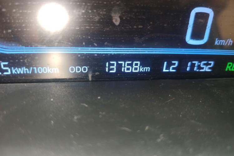 Used Geely Galaxy Panda 2023 Panda Mini 120km Asian Games Edition Odometer Close Up