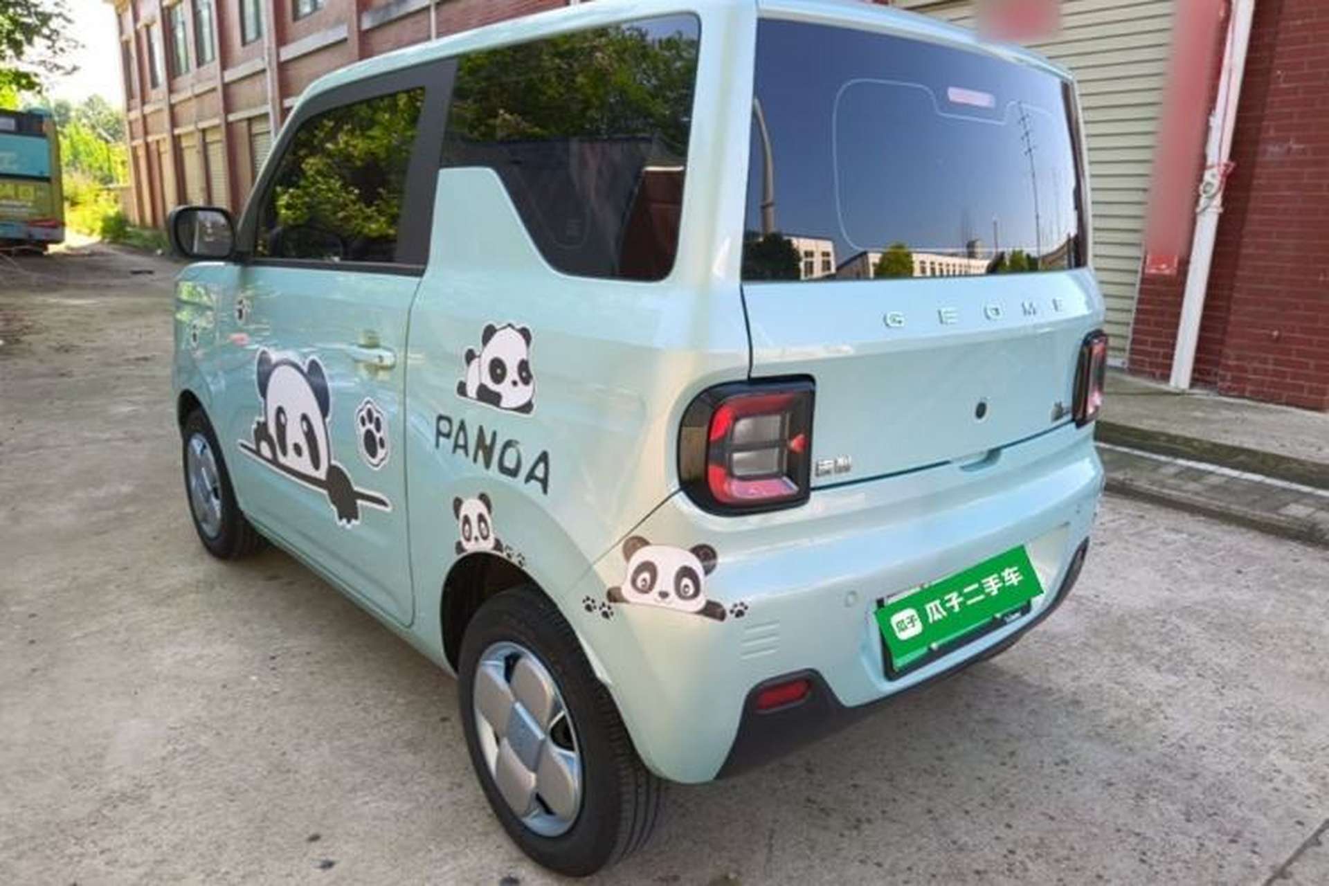 Used Geely Galaxy Panda 2023 Panda Mini 200km Endurance Bear Rear Left 45 Deg