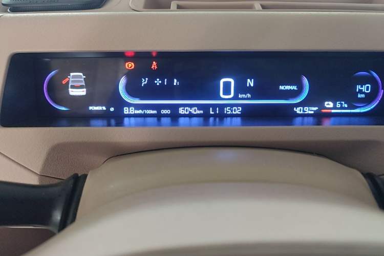 Used Geely Galaxy Panda 2023 Panda Mini 200km Endurance Bear Instrument Cluster