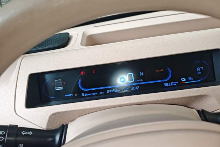 Used Geely Galaxy Panda 2023 Panda Mini 200km Endurance Bear Instrument Cluster
