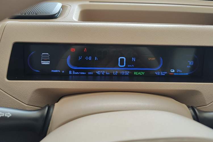 Used Geely Galaxy Panda 2023 Panda Mini 200km Endurance Bear Instrument Cluster