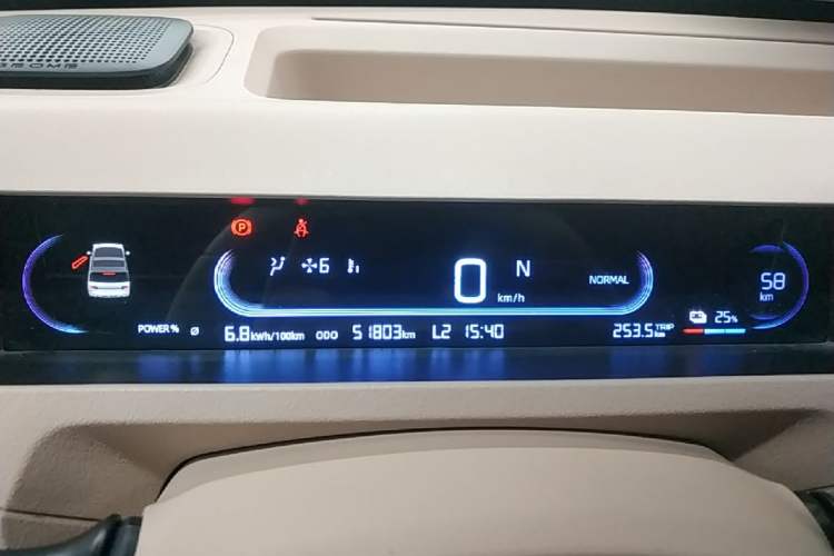 Used Geely Galaxy Panda 2023 Panda Mini 200km Endurance Bear Instrument Cluster