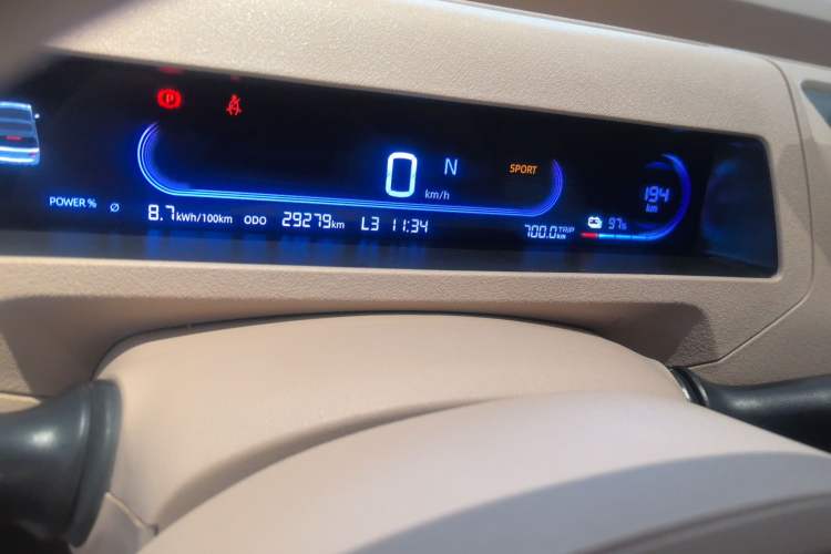 Used Geely Galaxy Panda 2023 Panda Mini 200km Endurance Bear Instrument Cluster