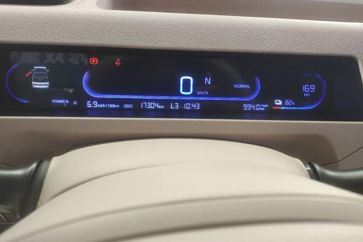 Used Geely Galaxy Panda 2023 Panda Mini 200km Endurance Bear Instrument Cluster