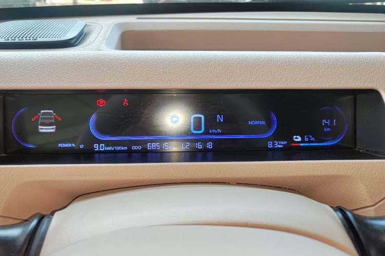 Used Geely Galaxy Panda 2023 Panda Mini 200km "Lucky Duck" Limited Edition – Lucky You! Instrument Cluster
