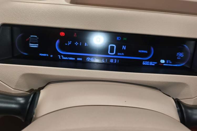 Used Geely Galaxy Panda 2023 Panda Mini 200km Endurance Bear Instrument Cluster