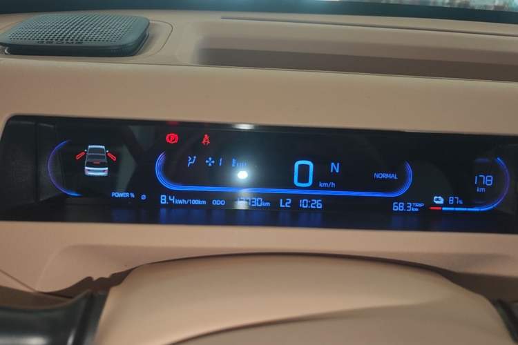 Used Geely Galaxy Panda 2023 Panda Mini 200km Dynamic Bear Instrument Cluster