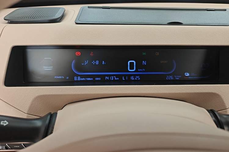 Used Geely Galaxy Panda 2023 Panda Mini 200km Endurance Bear Instrument Cluster