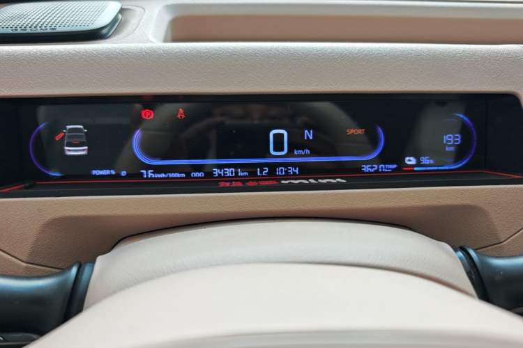 Used Geely Galaxy Panda 2023 Panda Mini 200km Endurance Bear Instrument Cluster