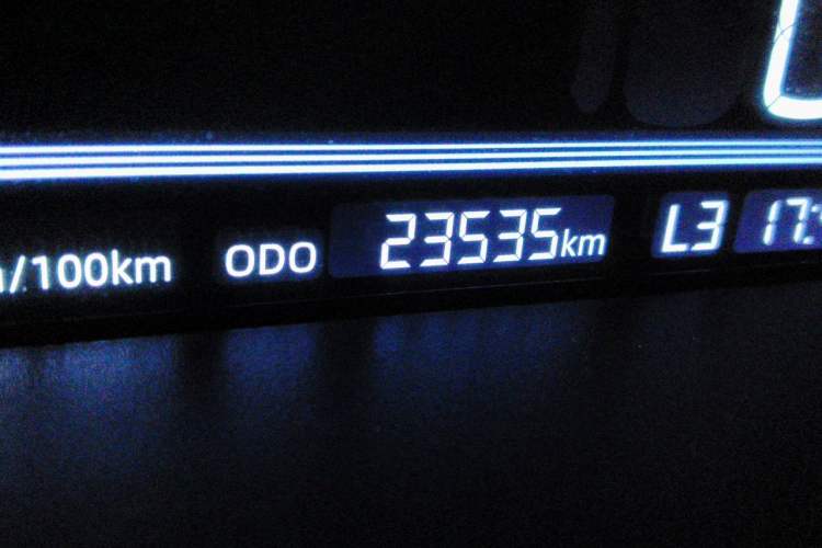 Used Geely Galaxy Panda 2023 Panda Mini New Year Edition Treasure Bear Odometer Close Up