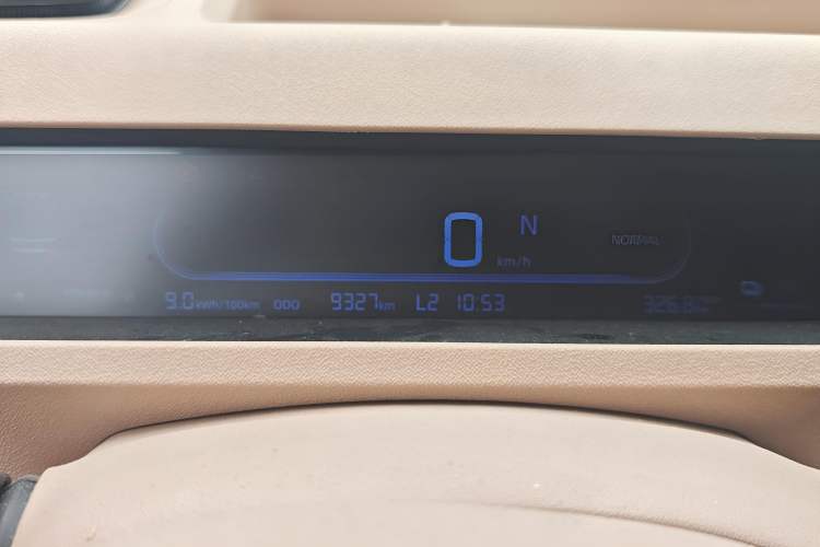 Used Geely Galaxy Panda 2023 Panda Mini 200km Endurance Bear Odometer Close Up