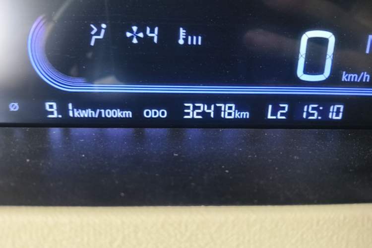 Used Geely Galaxy Panda 2023 Panda Mini New Year Edition Treasure Bear Odometer Close Up