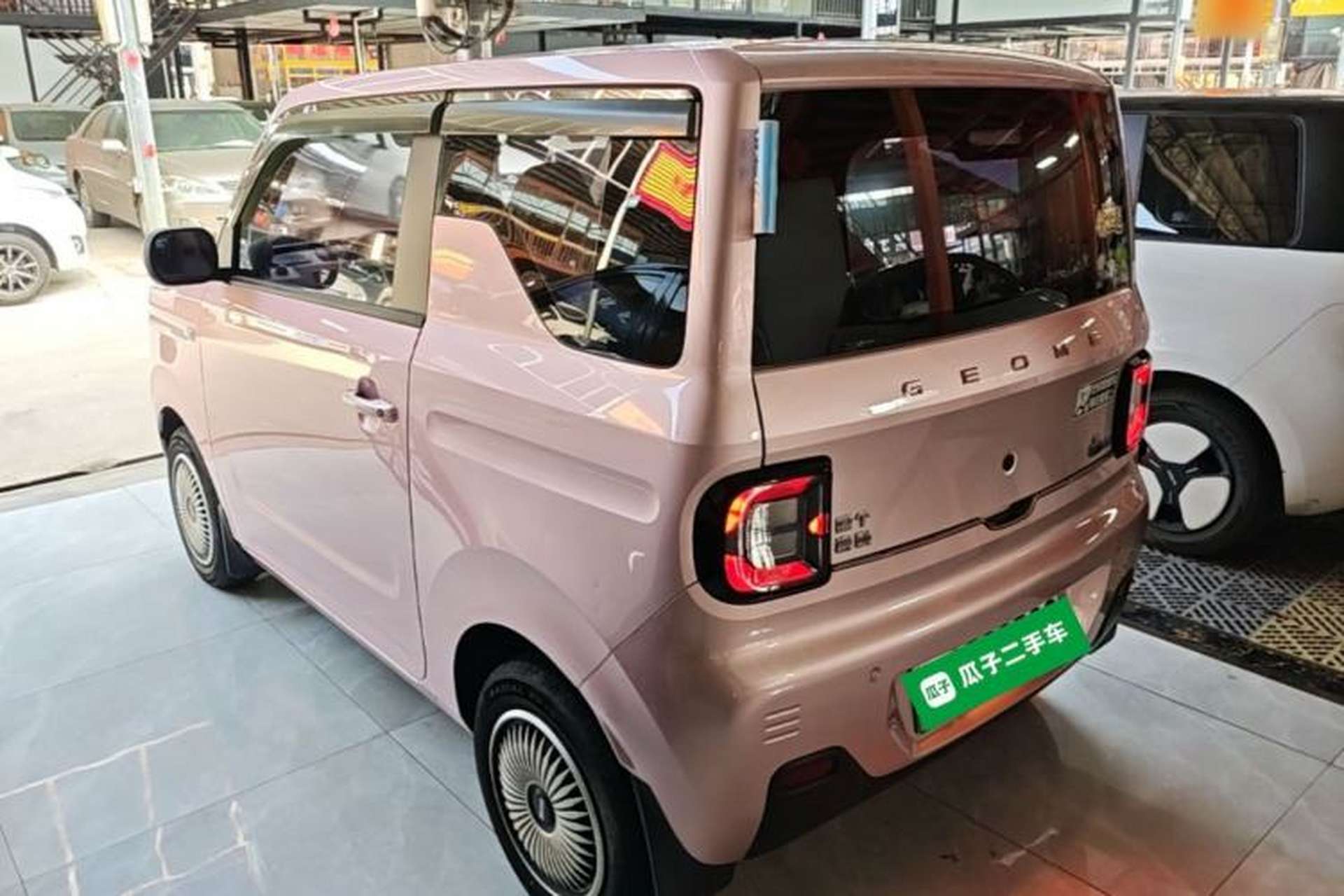 Used Geely Galaxy Panda 2023 Panda Mini 200km Endurance Bear Rear Left 45 Deg