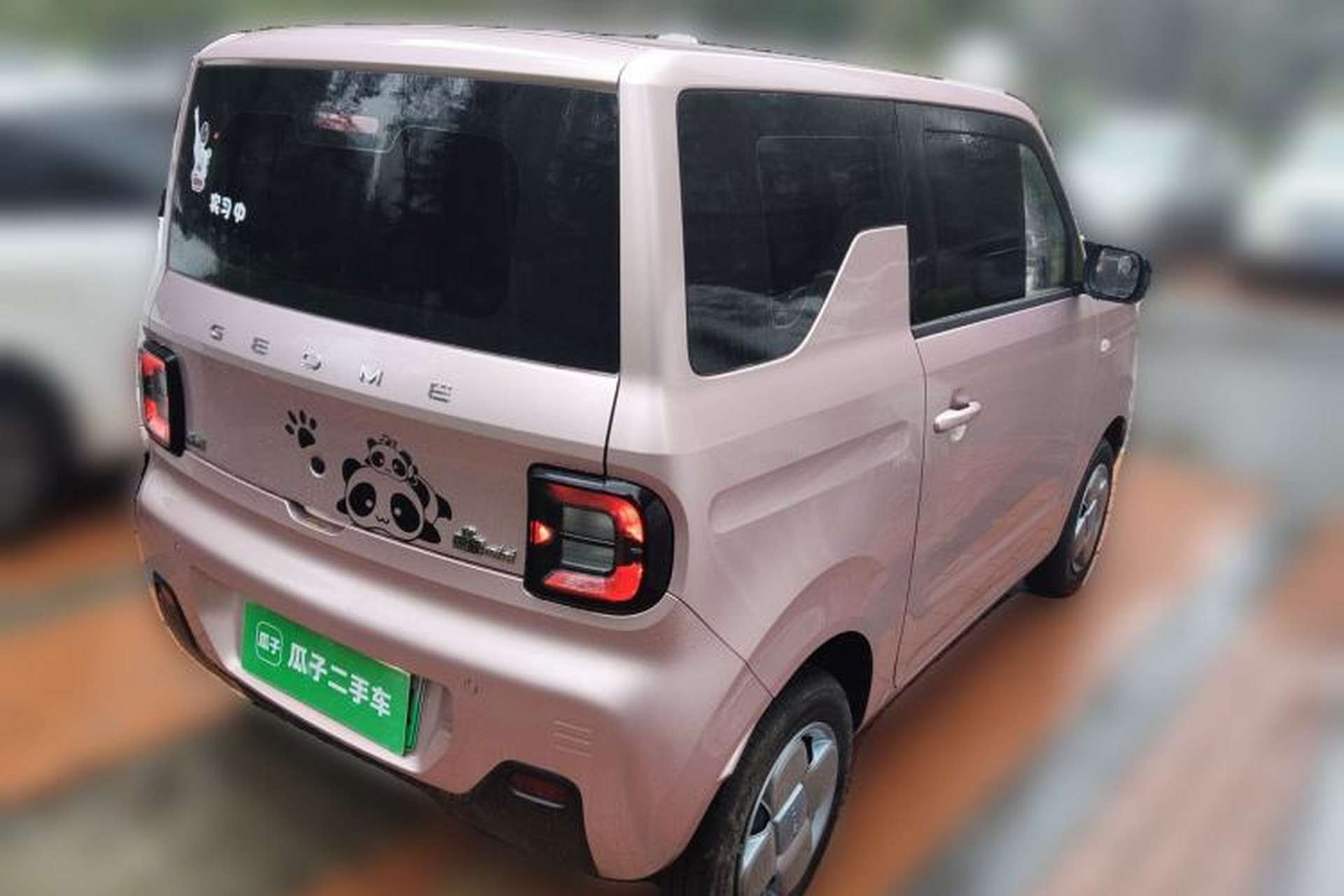 Used Geely Galaxy Panda 2023 Panda Mini 200km Endurance Bear Rear Right 45 Deg