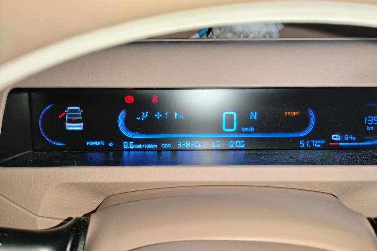 Used Geely Galaxy Panda 2023 Panda Mini 200km Endurance Bear Instrument Cluster
