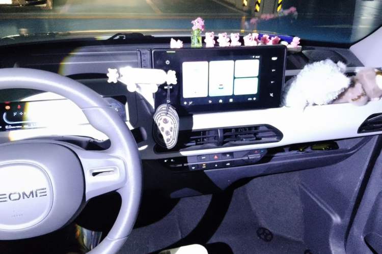 Used Geely Galaxy Panda 2023 Panda Mini 200km Endurance Bear Audio And AC Panel