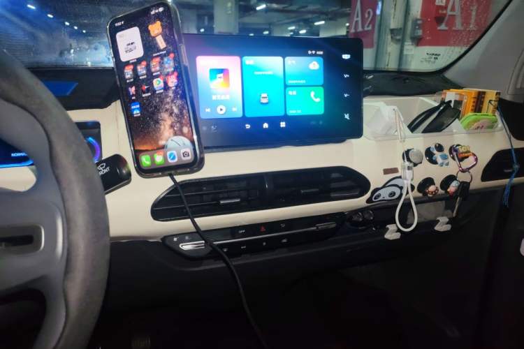 Used Geely Galaxy Panda 2023 Panda Mini 200km Dynamic Bear Audio And AC Panel