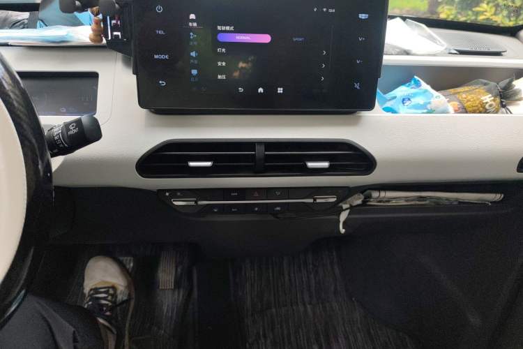 Used Geely Galaxy Panda 2023 Panda Mini 120km Super Cute Bear Audio And AC Panel
