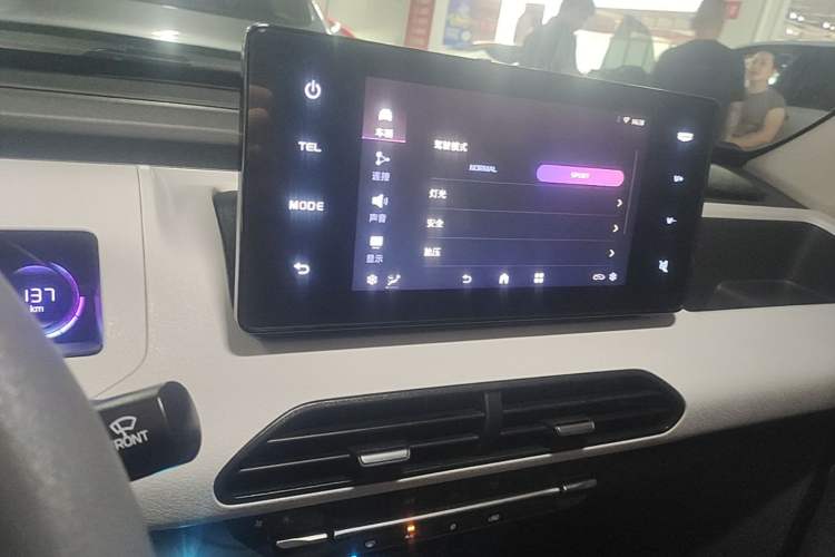 Used Geely Galaxy Panda 2023 Panda Mini 200km Endurance Bear Audio And AC Panel