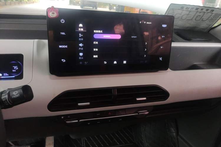 Used Geely Galaxy Panda 2023 Panda Mini 200km Endurance Bear Audio And AC Panel