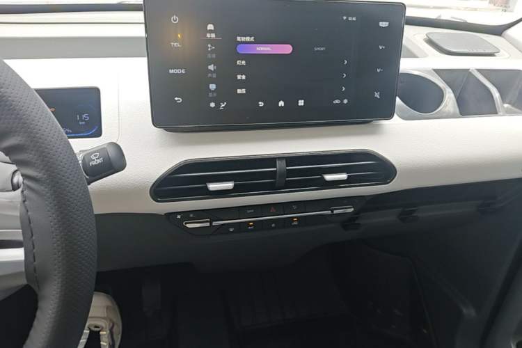 Used Geely Galaxy Panda 2023 Panda Mini 200km Endurance Bear Audio And AC Panel