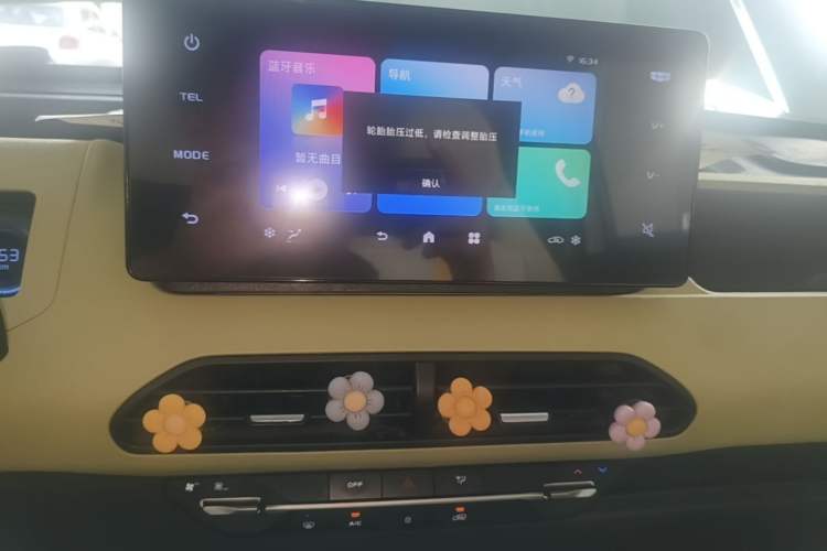 Used Geely Galaxy Panda 2023 Panda Mini 200km Dynamic Bear Audio And AC Panel