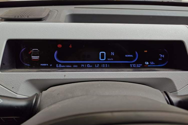 Used Geely Galaxy Panda 2023 Panda Mini 120km Cute Bear Instrument Cluster