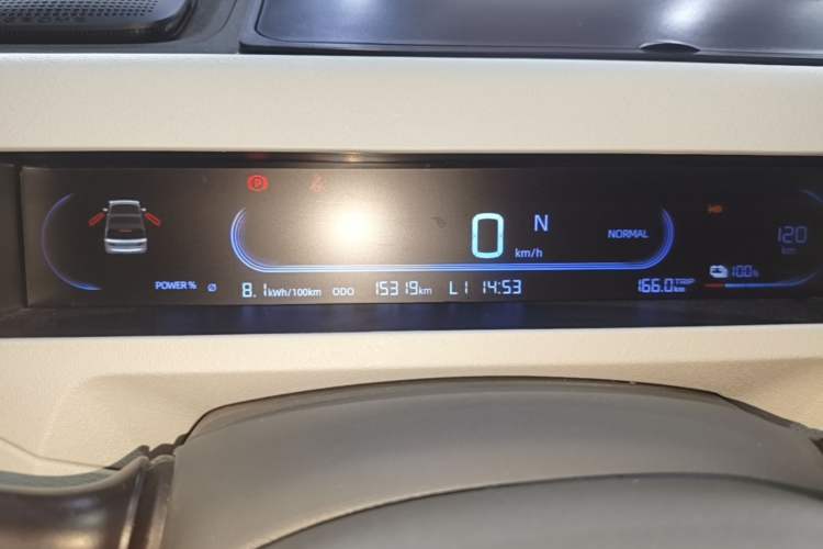 Used Geely Galaxy Panda 2023 Panda Mini 120km Cute Bear Instrument Cluster