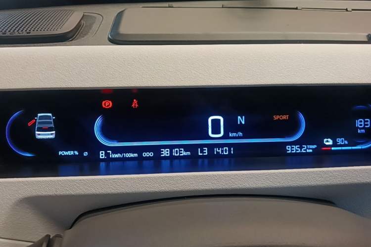 Used Geely Galaxy Panda 2023 Panda Mini 200km Endurance Bear Instrument Cluster