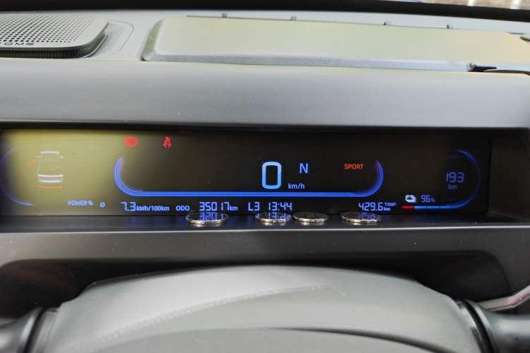 Used Geely Galaxy Panda 2023 Panda Mini 200km Endurance Bear Instrument Cluster