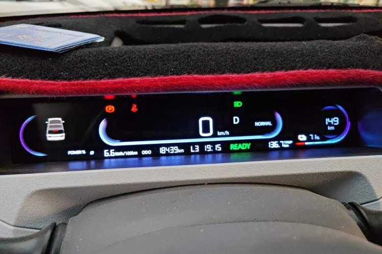 Used Geely Galaxy Panda 2023 Panda Mini 200km Endurance Bear Instrument Cluster