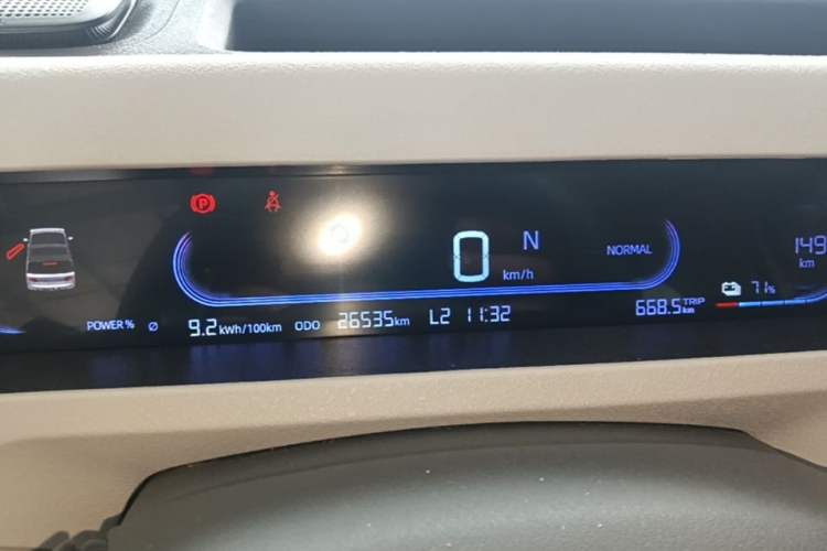 Used Geely Galaxy Panda 2023 Panda Mini 200km Endurance Bear Instrument Cluster