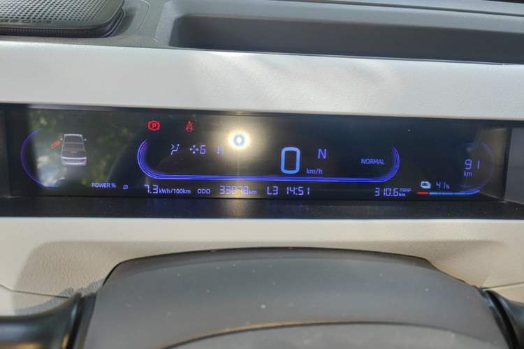 Used Geely Galaxy Panda 2023 Panda Mini 200km Dynamic Bear Instrument Cluster