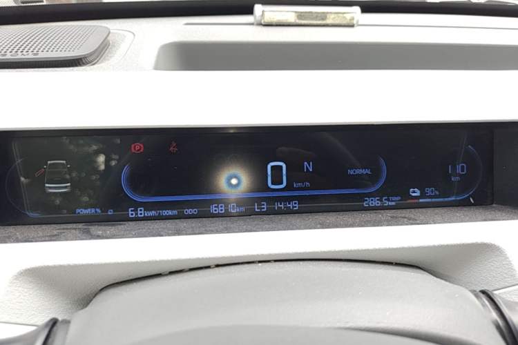 Used Geely Galaxy Panda 2023 Panda Mini 120km Super Cute Bear Instrument Cluster