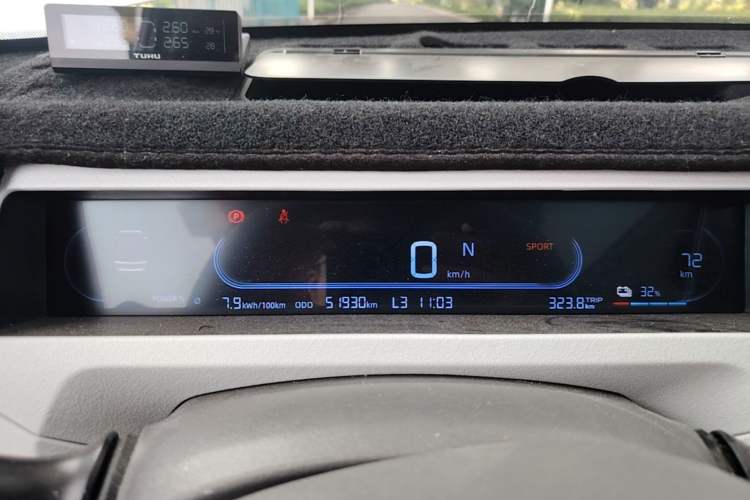Used Geely Galaxy Panda 2023 Panda Mini 200km Dynamic Bear Instrument Cluster