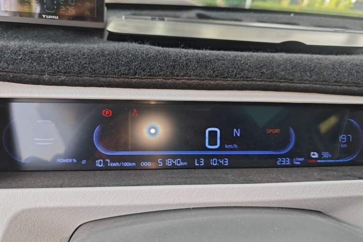 Used Geely Galaxy Panda 2023 Panda Mini 200km Dynamic Bear Instrument Cluster