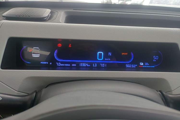 Used Geely Galaxy Panda 2023 Panda Mini 120km Super Cute Bear Instrument Cluster