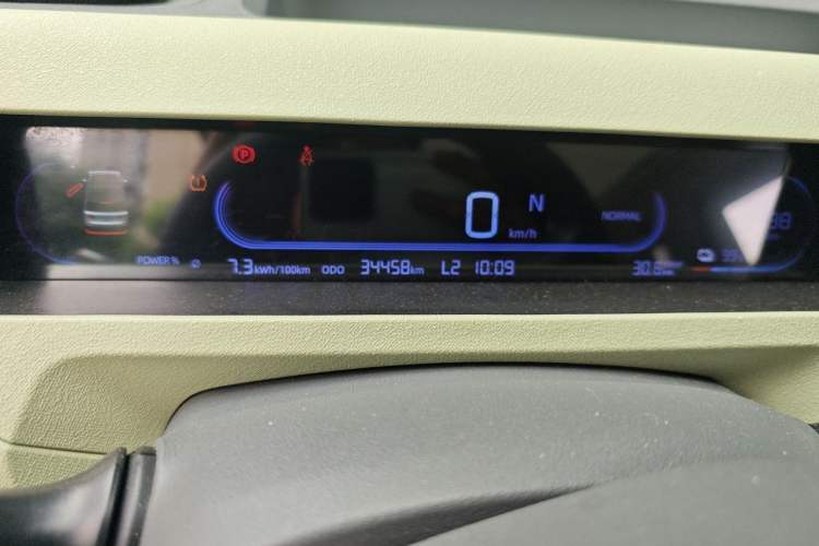 Used Geely Galaxy Panda 2023 Panda Mini New Year Edition Treasure Bear Odometer Close Up