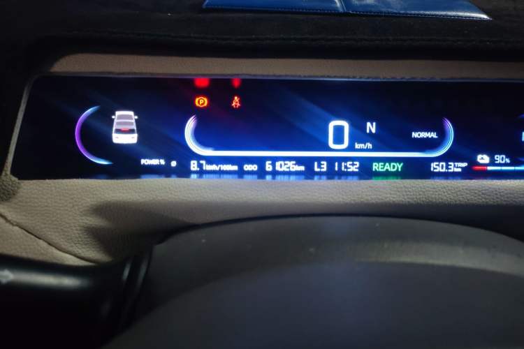 Used Geely Galaxy Panda 2023 Panda Mini 200km Dynamic Bear Odometer Close Up