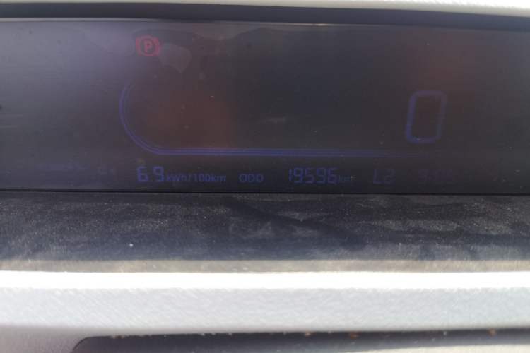 Used Geely Galaxy Panda 2023 Panda Mini 200km Endurance Bear Odometer Close Up