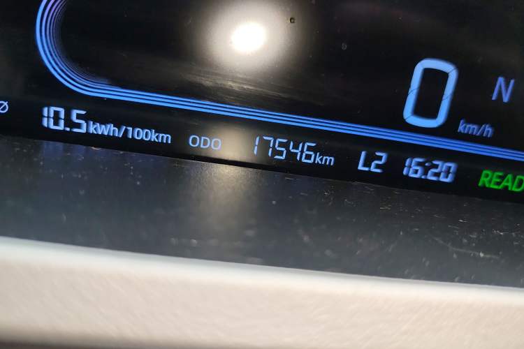Used Geely Galaxy Panda 2023 Panda Mini 200km Dynamic Bear Odometer Close Up