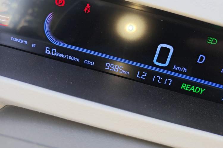 Used Geely Galaxy Panda 2023 Panda Mini 120km Asian Games Edition Odometer Close Up