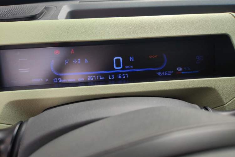 Used Geely Galaxy Panda 2023 Panda Mini 200km Dynamic Bear Odometer Close Up