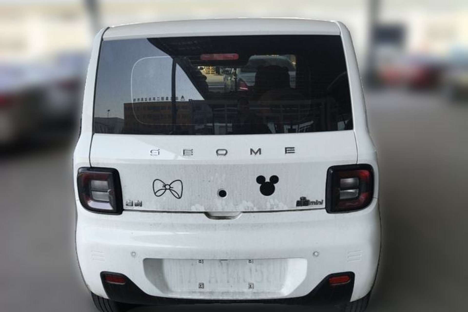 Used Geely Galaxy Panda 2023 Panda Mini 200km Endurance Bear Rear